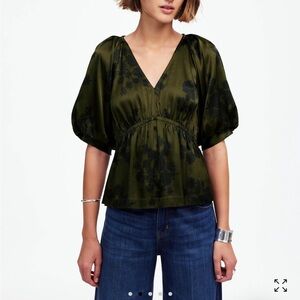 Madewell Green Women's Top
